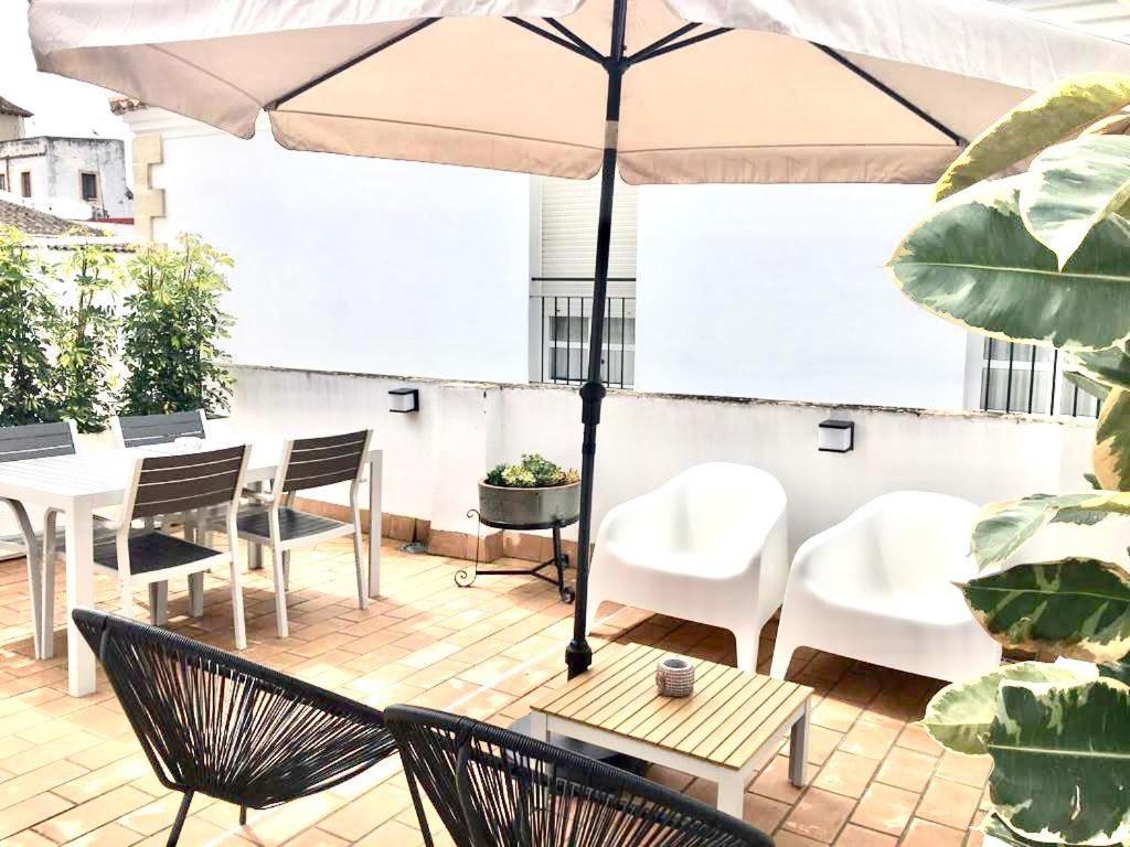 Semiloft Romantico Catedral Con Soleada Azotea Comunitaria Jerez de la Frontera Luaran gambar